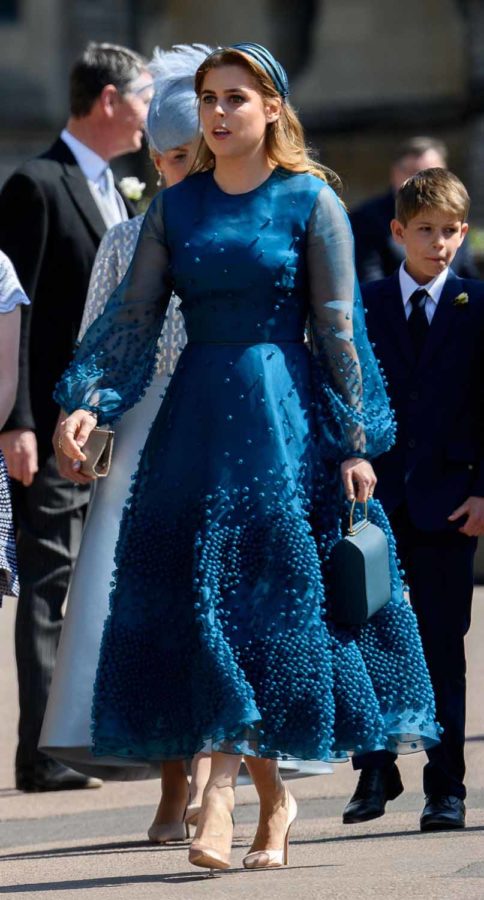 Princess Beatrice in Roksanda Wedding Prince Harry 5