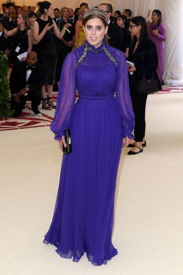 Princess Beatrice in Alberta Ferretti Metropolitan Museum Arts 12