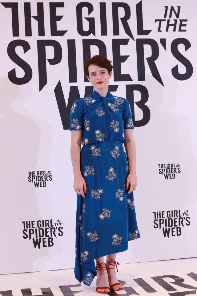 The Girl In The Spiders Webb Photo Call, Barcelona, Spain - 11 Jun 2018