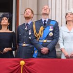 Wills and Kate and Meghan and Harry and the Rest of the Royal Family Attend the RAF 100th Anniversary Celebration