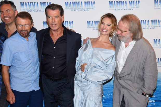'Mamma Mia! Here we go again' film photocall, Stockholm, Sweden - 11 Jul 2018