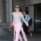 Lily James’s Pink Pants Are Really Happening