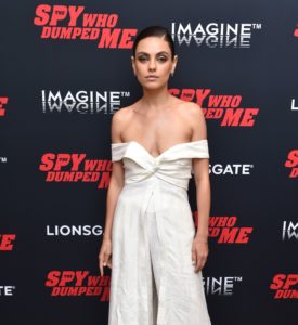 'The Spy Who Dumped Me' film screening, Arrivals, New York, USA - 29 Jul 2018