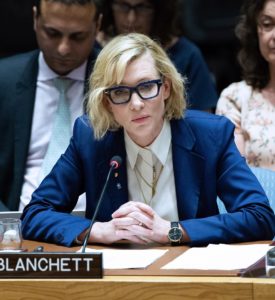 Cate Blanchett at UN Security Council