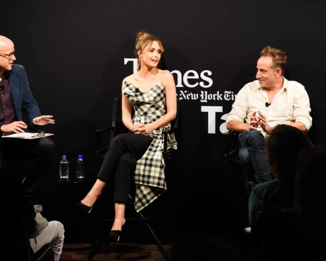 TimesTalks with Rose Byrne, Chris O'Dowd and Jesse Peretz, New York, USA - 15 Aug 2018