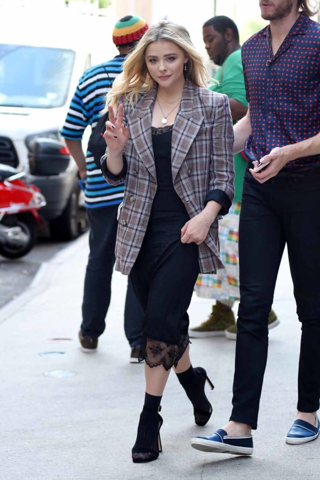 Chloe Grace Moretz out and about, New York, USA - 31 Jul 2018