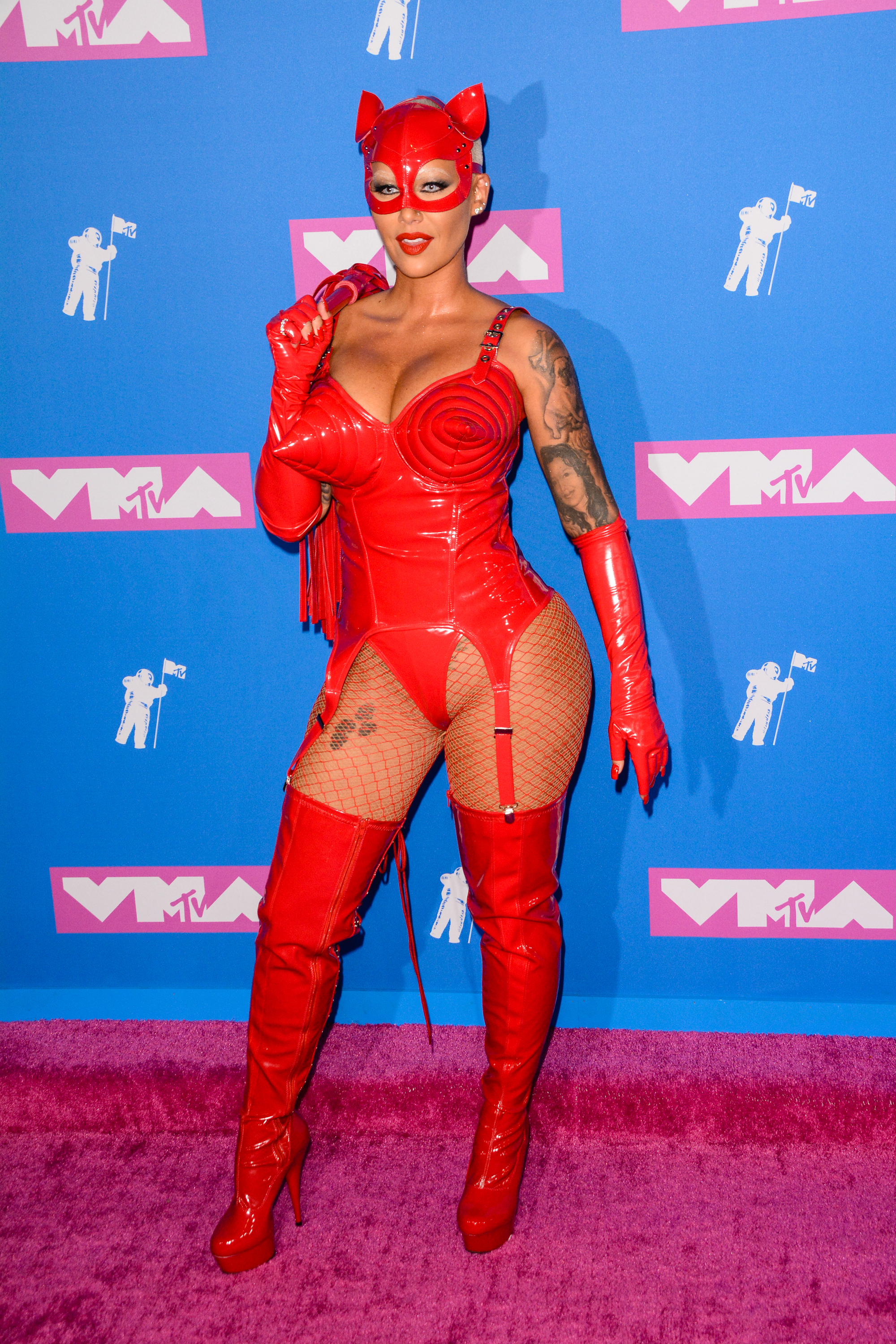 Amber Rose Looks Very Subtle (And Is Arguably Unsafe For Work) - Go Fug