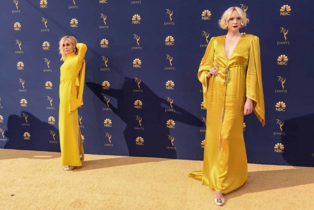 Emmys 2018 red carpet: Yellow gowns