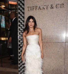 Priyanka Chopra Arriving at Tiffany's on 5th Avenue