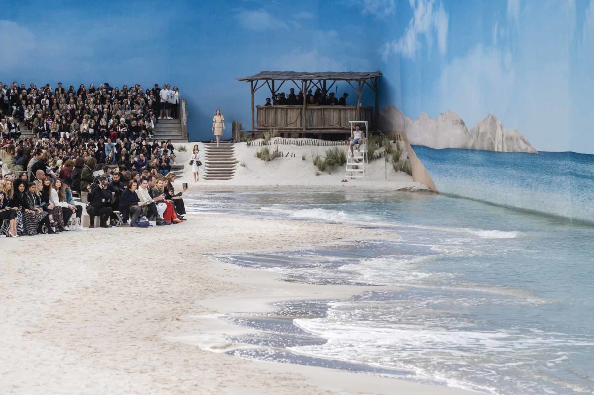 Life's A Beach At Chanel's SS19 Wave-Making Show