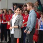 Royal Tour: Meghan Goes Chicly Casual in Black Jeans, Booties, and a Blazer