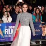 Keira Goes for Extra Long Sleeves at the London Premiere of Colette