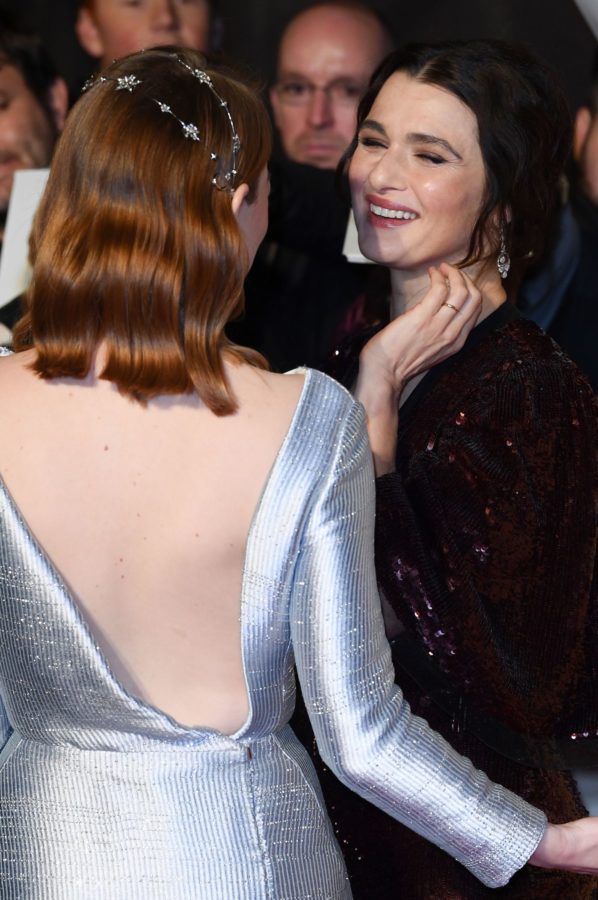 Emma Stone Shined In A Silver Metallic Louis Vuitton Dress At London  Premiere Of 'The Favourite' - uInterview