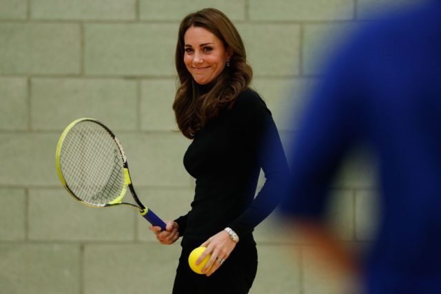 Wills and Kate Visit Coach Core