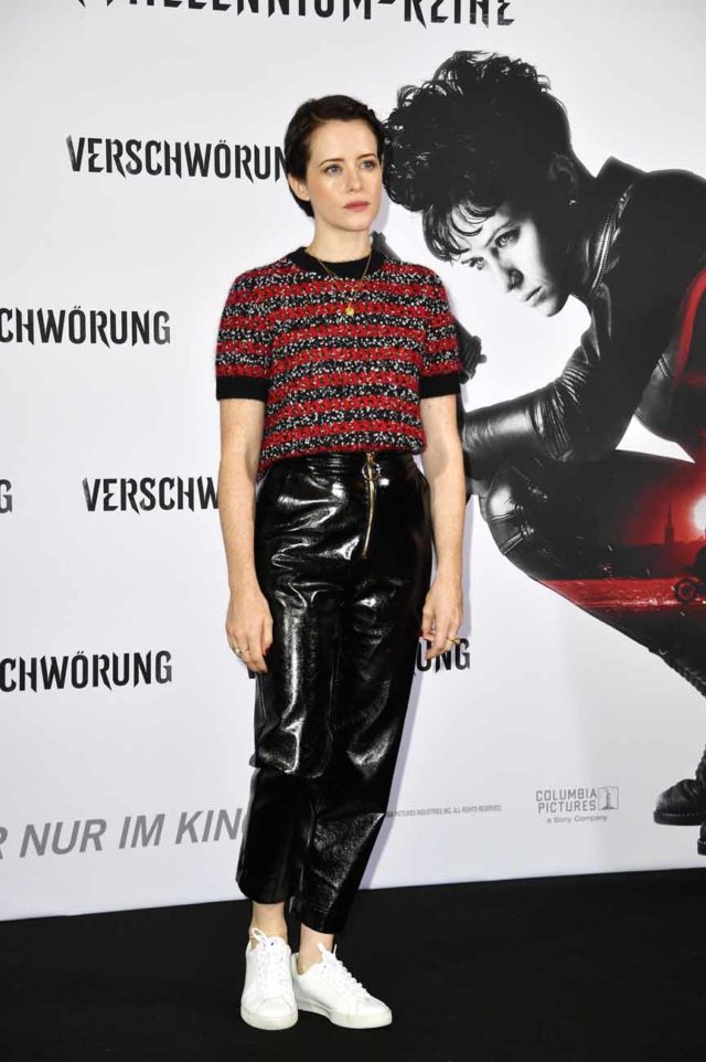 Berlin photocall for 'The Girl in the Spider's Web'