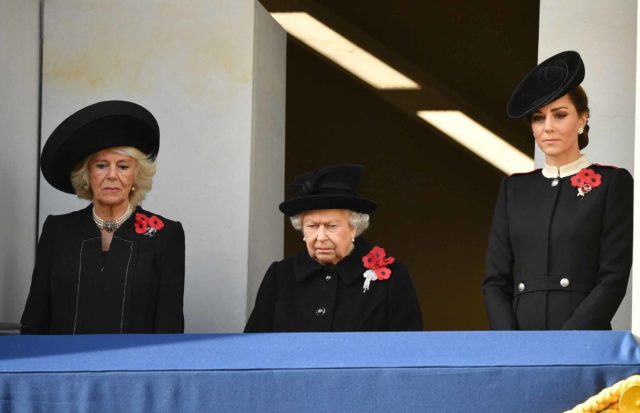 Meghan Kate British Royals Remembrance Sunday