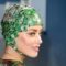 Amber Heard Wears a Valentino Swim Cap for the Premiere of Aquaman