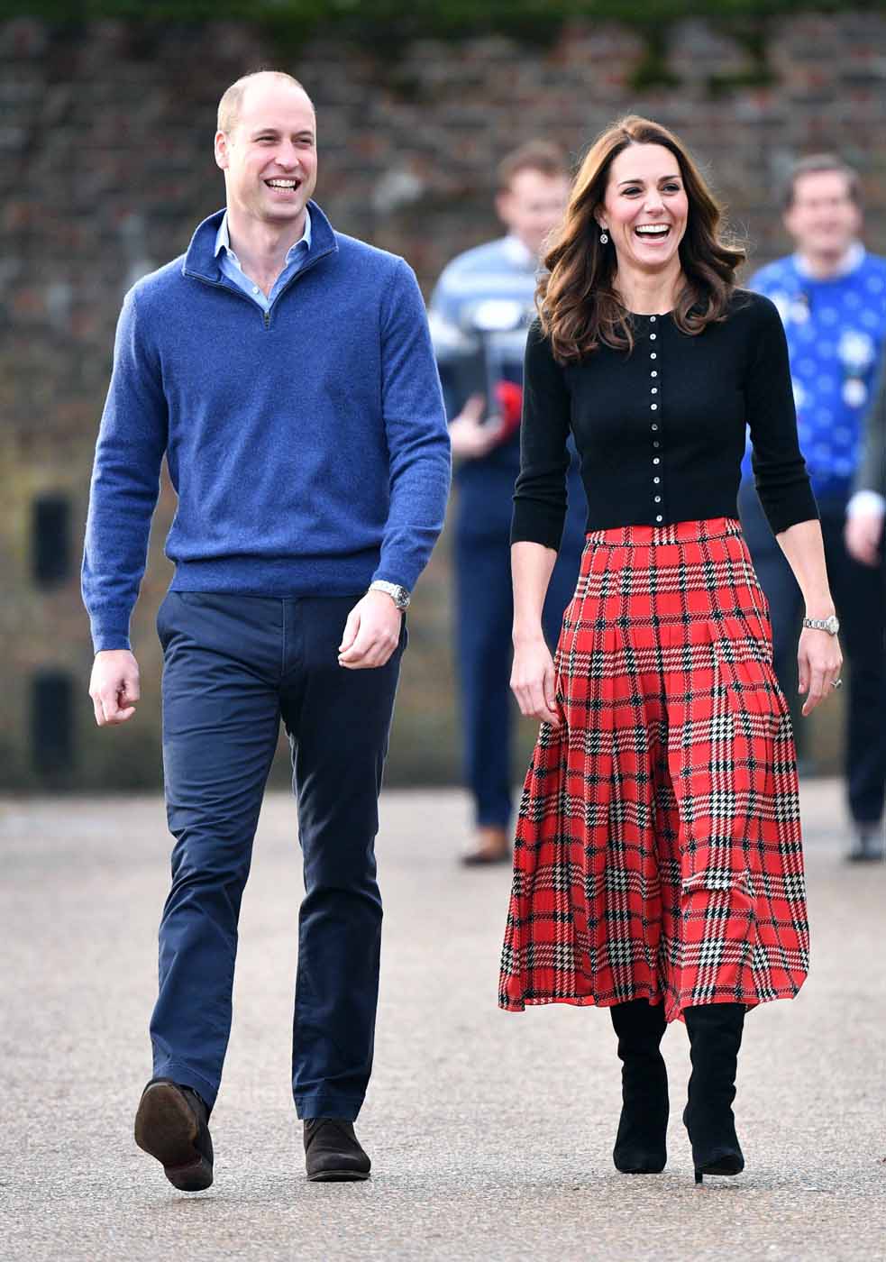 Wills and Kate Host a Christmas Party and She Looks SO FESTIVE - Go Fug  Yourself