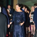 Meghan Glams It Up in Roland Mouret