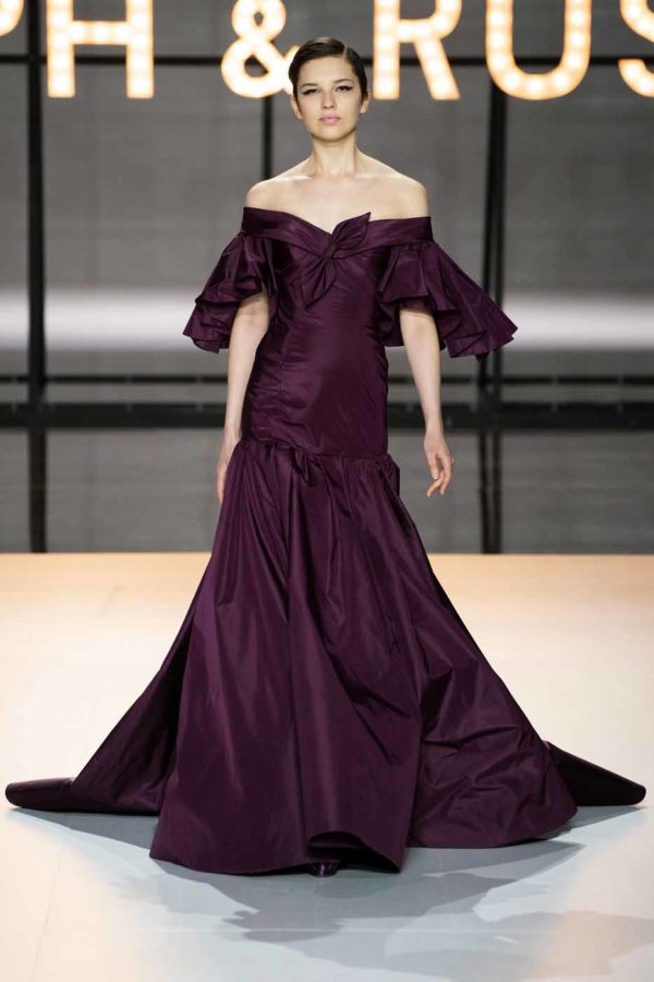 ralph and russo purple dress Ralph & Russo Haute Couture Fall 2018 Show (Ralph & Russo)