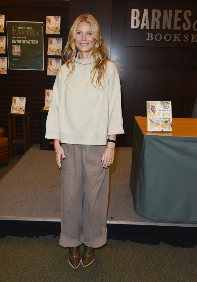 Gwyneth Paltrow The Clean Plate Book Signing