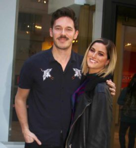 Cassadee Pope and Sam Palladio at the Today Show