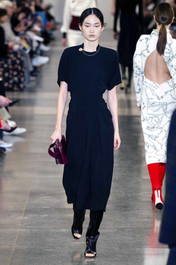 Pull Victoria Beckham Festonné Blanc Et Bleu Marine – Taille UK10 US6, Neuf Avec étiquettes