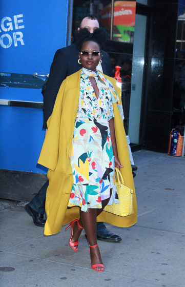 Lupita Continues To Have the Most Fun on the US Press Tour - Go Fug ...