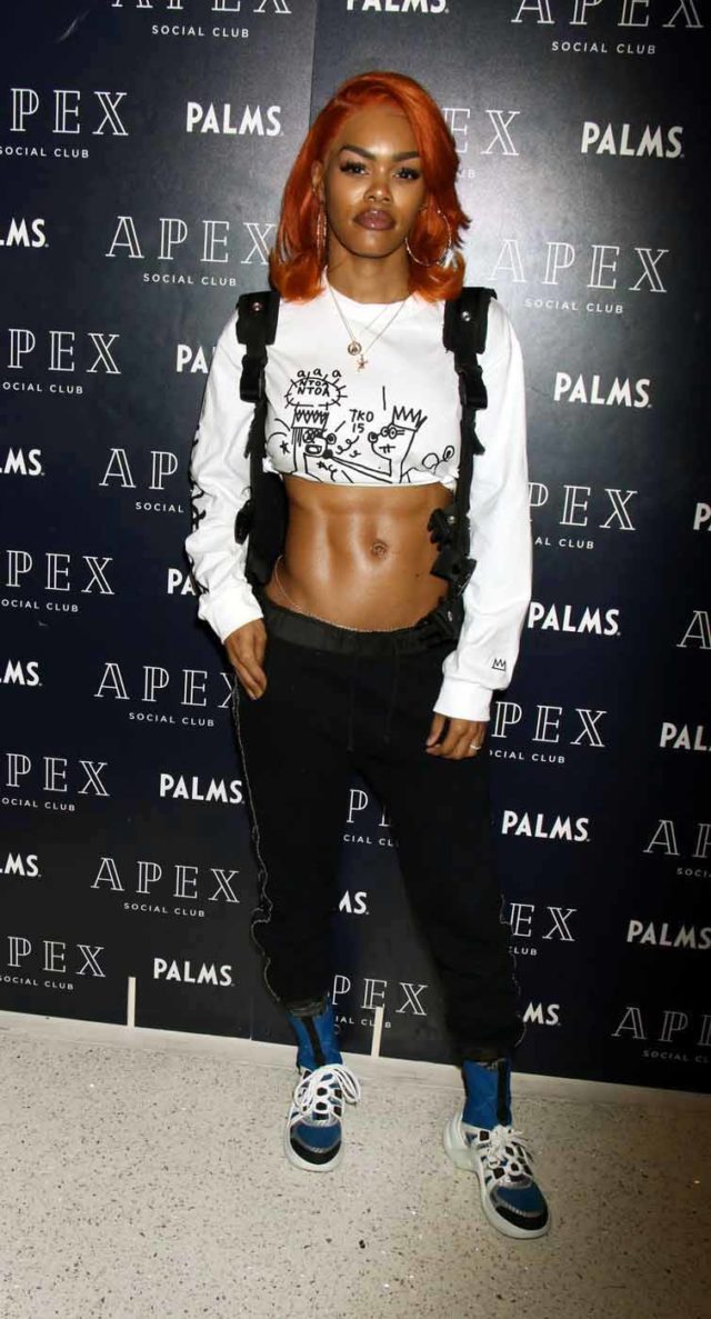 Teyana Taylor hosts at Apex Social Club for Labor Day Weekend, Palms Resort and Casino, Las Vegas, USA - 31 Aug 2018