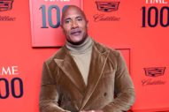 The Rock Draped Himself in Velvet, and the Rest of the Men of the Time 100