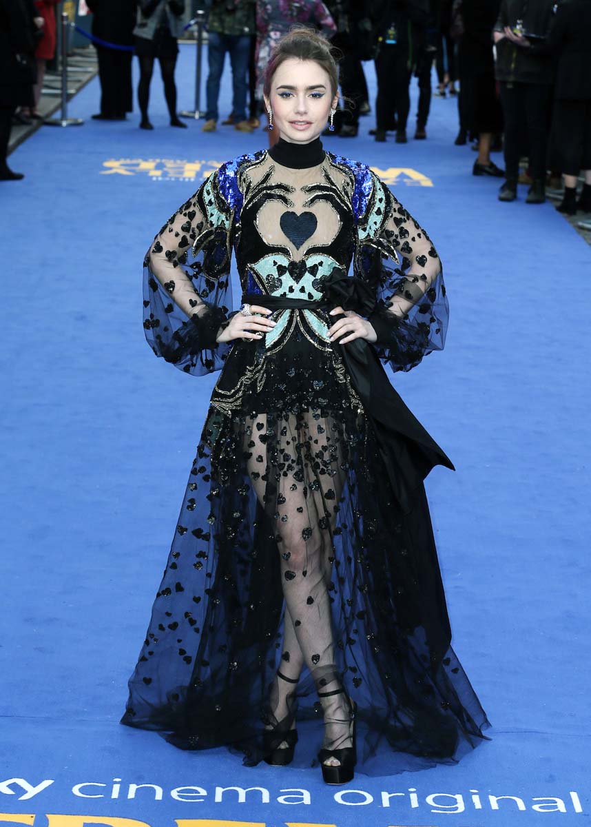 WTF: Lily Collins (in Chanel?) - Go Fug Yourself