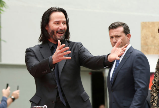 Keanu Reeves Hand and Footprint Ceremony, Los Angeles, USA - 14 May 2019