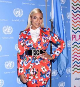 Ashanti at United Nations to Announce 'Play It Out' Concert