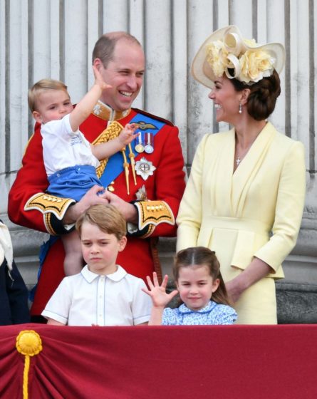 Tiny Prince Louis Makes His Trooping The Colour Debut… - Go Fug Yourself