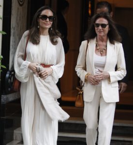 Angelina Jolie and Jacqueline Bisset out and about, Paris, France - 08 Jul 2019