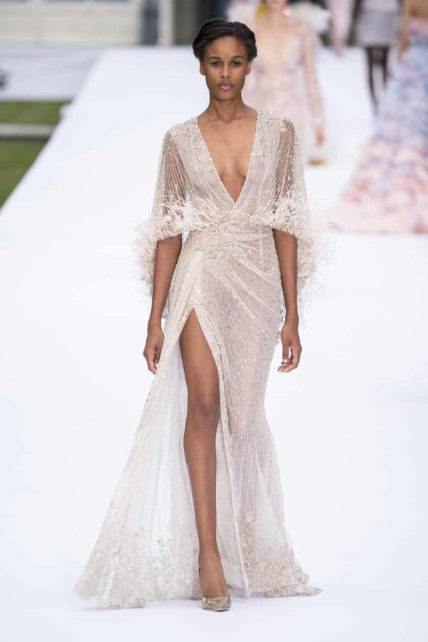 Ralph and russo white hot sale dress