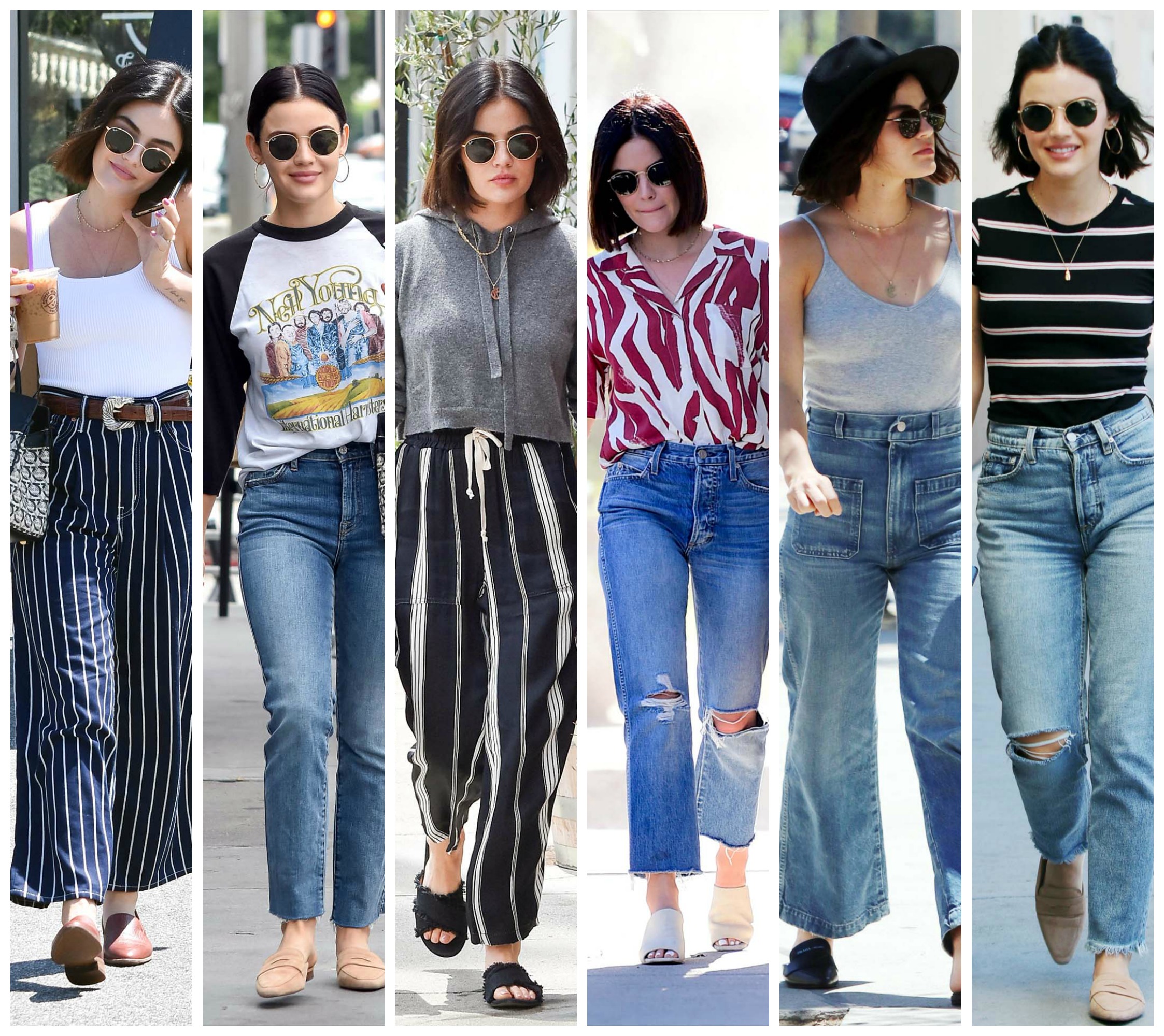 Lucy Hale Has Been Wearing All Kinds of Interesting Trousers Around ...