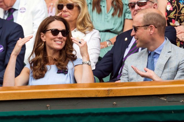 Prince William Kate Middleton Wimbledon Men's Final 2019