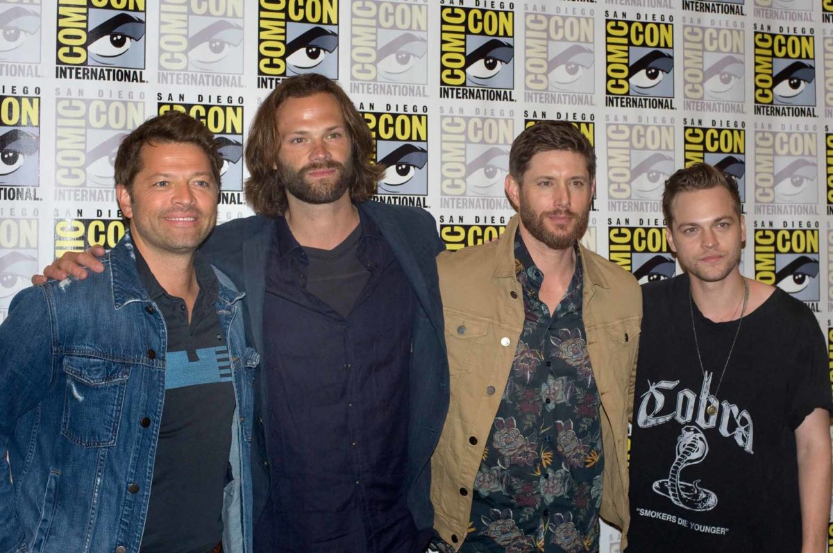 Misha Collins Jared Padalecki Jensen Ackles Alexander Calvert