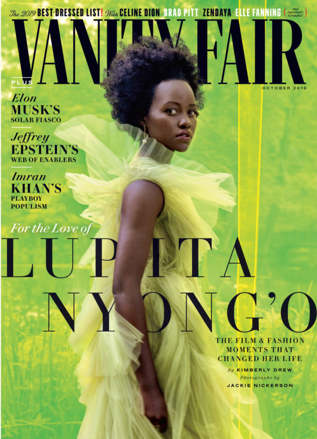 Résultat de recherche d'images pour "lupita nyong'o vanity fair 2019"