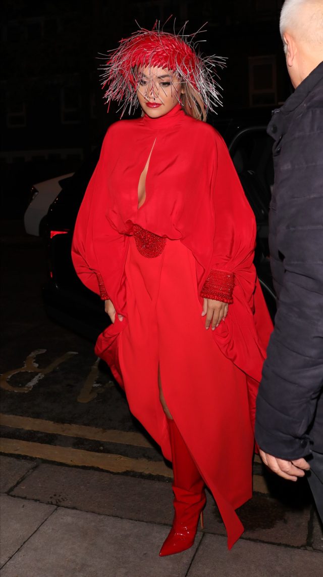 Rita Ora out and about, London, UK - 21 Oct 2019
