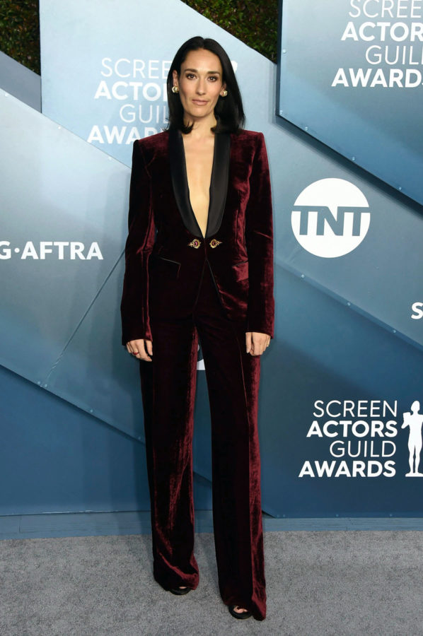 Millie Bobby Brown in Louis Vuitton - Sag Awards Arrivals - 1