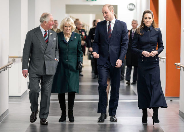 Charles Camilla William Kate Joint Event