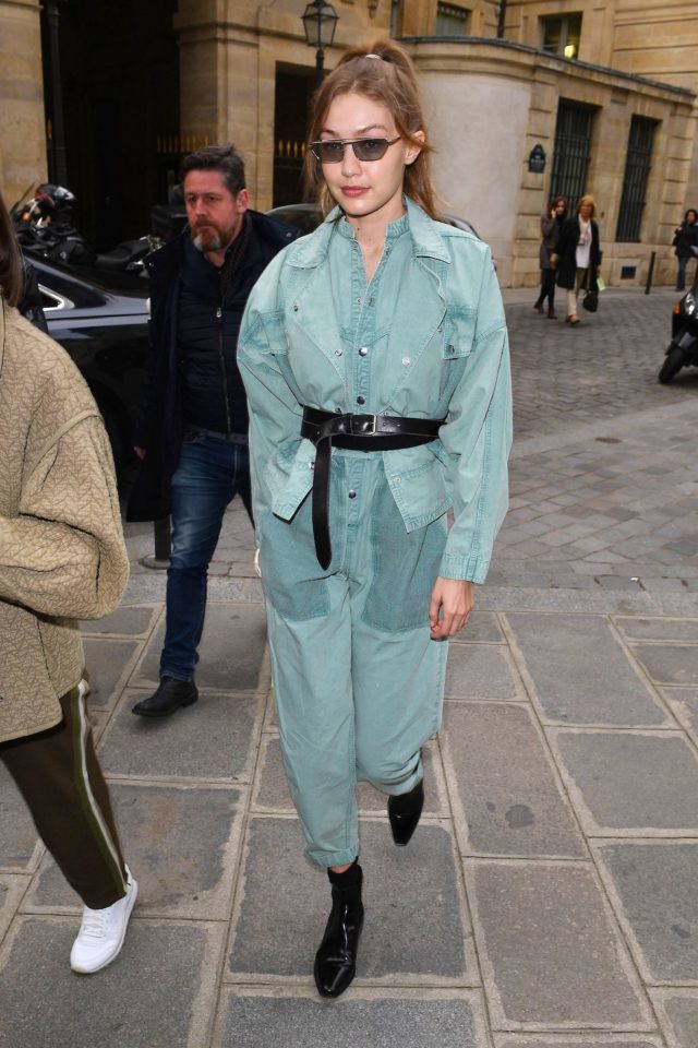 Gigi Hadid out and about, Paris Fashion Week, France - 28 Feb 2019