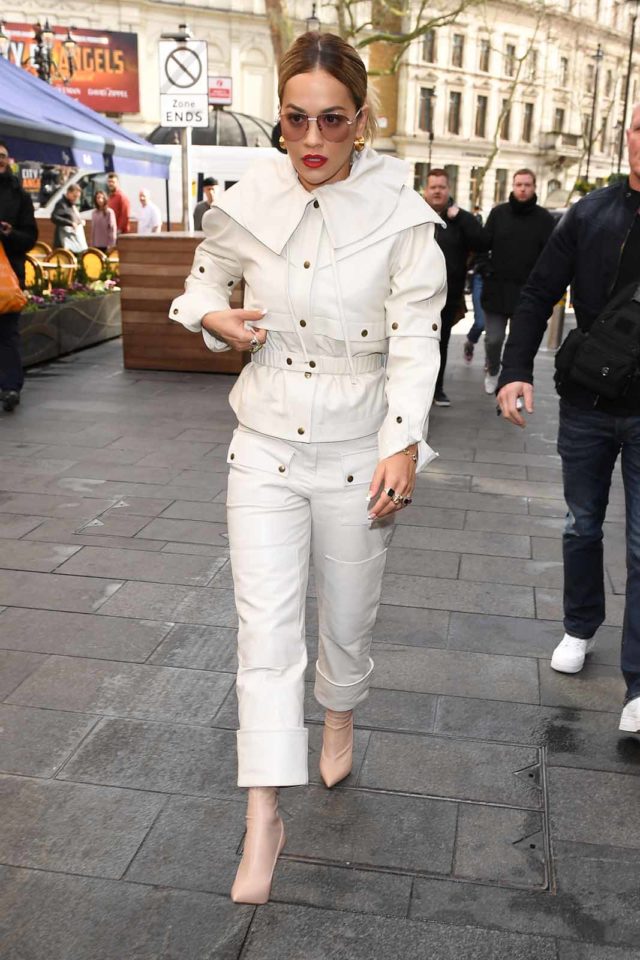 Rita Ora out and about, London, UK - 11 Mar 2020