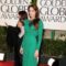 Fugback Machine: Angelina Jolie in Green at the Globes