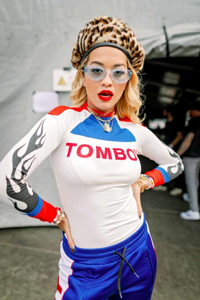 Rita Ora Performs at Lollapalooza Berlin 2019.