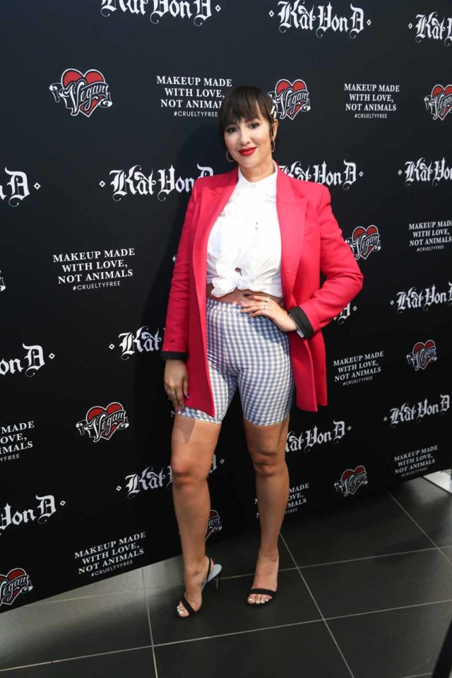 Jackie Cruz Launches Kat Von D Beauty Go Big Or Go Home Mascara With A Personal Appearance At Sephora