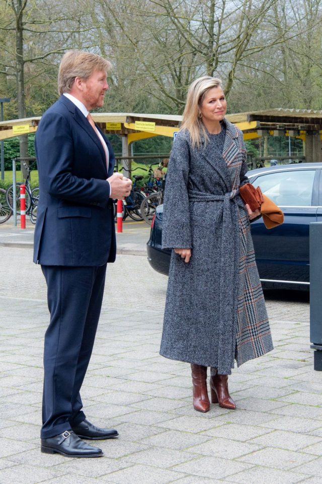 King Willem Alexander and Queen Maxima visit to RIVM Bilthoven, The Netherlands - 03 Apr 2020