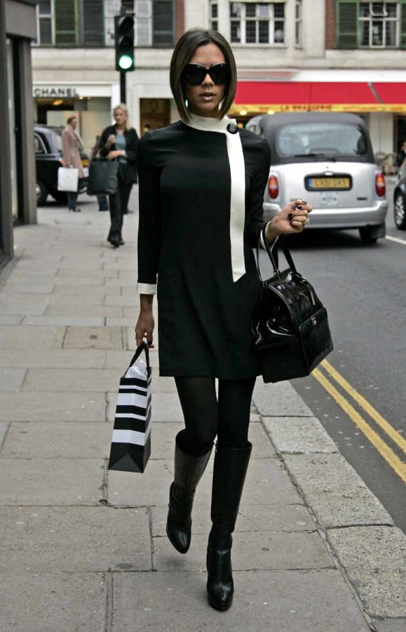 【VICTORIA BECKHAM】サテンジャンプスーツ Relaxed Double-Layer Shirt In Oxford Blue – Victoria Beckham Inc